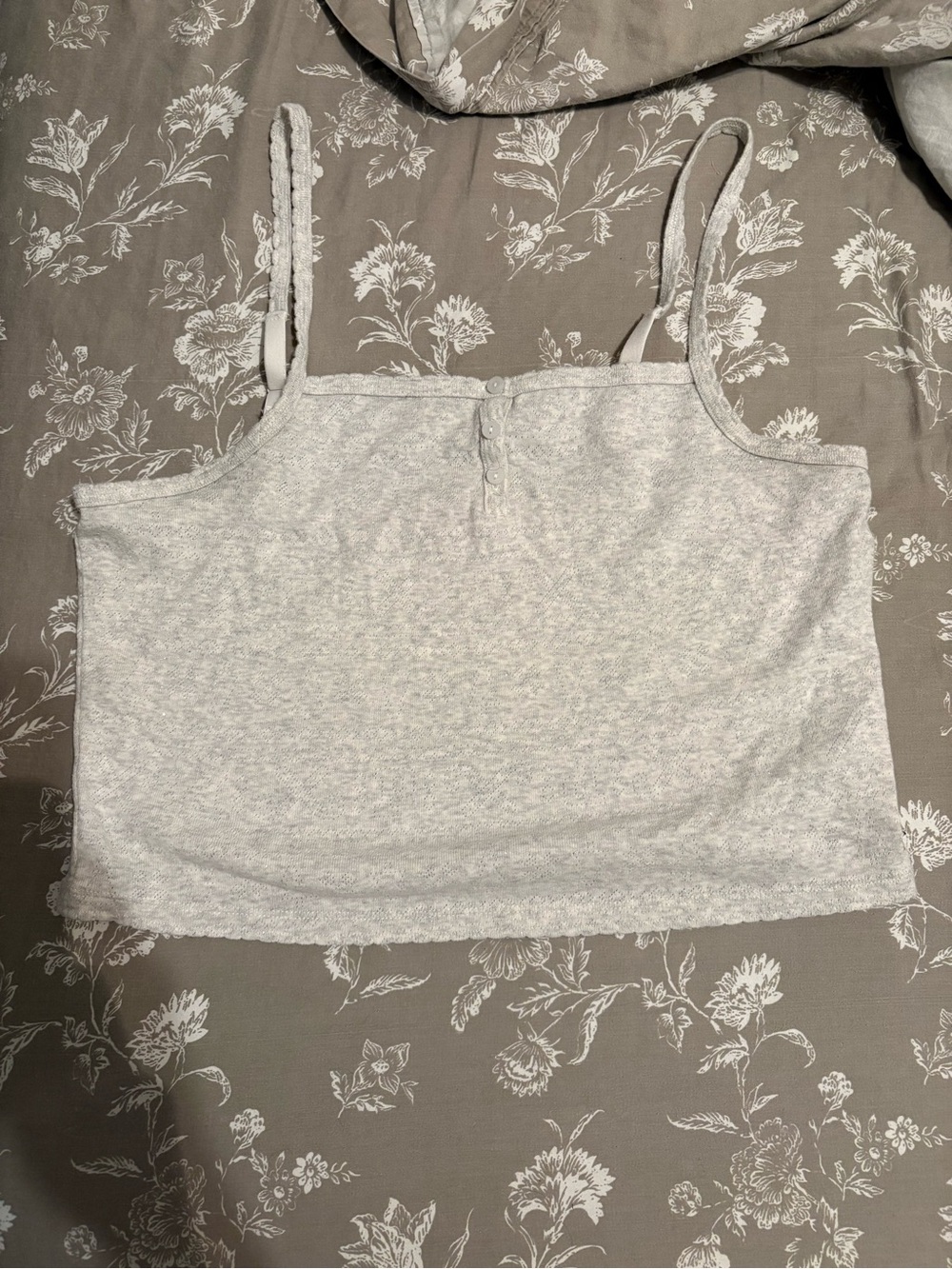 Light Gray Camisole Tank Top